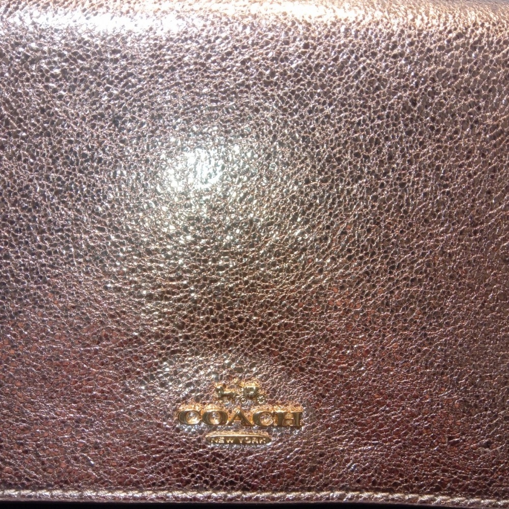 🎉Host Pick🎉COACH Hayden Crossbody Clutch in Rose Gold - Picture 8 of 8